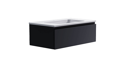 Тумба с раковиной Astra-Form Альфа 900 мм 03060006ral7024+04010008 темно-серый (RAL7024 матовый) Тумба с раковиной Astra-Form Альфа 900 мм 03060006ral7024+04010008 темно-серый (RAL7024 матовый)