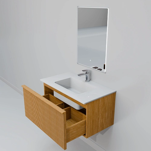 Комплект мебели ArtDecco Andy 80 AAN08W11S2MF белый дуб Комплект мебели ArtDecco Andy 80 AAN08W11S2MF белый дуб