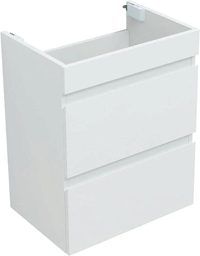 Тумба под раковину Aquanet Нота New 50 белый глянец 00335416 подвесная Тумба под раковину Aquanet Нота New 50 белый глянец 00335416 подвесная