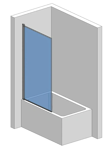 Шторка на ванну AQUAme AQM2859-9-L 900x1400мм стекло 6мм, цвет профиля матовый черный Шторка на ванну AQUAme AQM2859-9-L 900x1400мм стекло 6мм, цвет профиля матовый черный