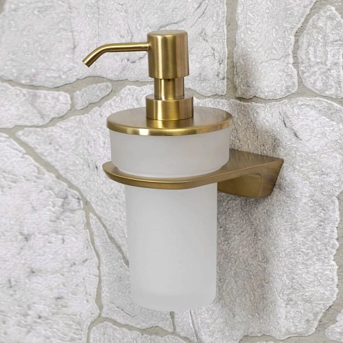 Дозатор жидкого мыла WasserKRAFT Aisch K-5999 золото Дозатор жидкого мыла WasserKRAFT Aisch K-5999 золото