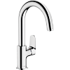 Картинка анонса товара «смеситель для раковины hansgrohe vernis blend 210, со сливным гарнитуром 71554000, хром»