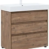 Тумба под раковину Aquanet Nova Lite 85 дуб рустикальный (3 ящика) 00302477 Тумба под раковину Aquanet Nova Lite 85 дуб рустикальный (3 ящика) 00302477
