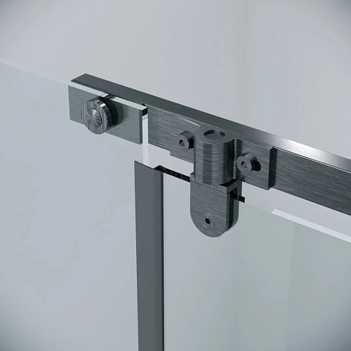 Душевая дверь GROSSMAN Pragma 100.K33.03.100.42.00 (100x195) графит сатин, стекло прозрачное Душевая дверь GROSSMAN Pragma 100.K33.03.100.42.00 (100x195) графит сатин, стекло прозрачное