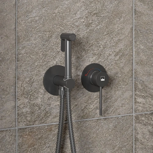 Гигиенический душ Timo Saona 2339/18SM с термостатотом черное золото Гигиенический душ Timo Saona 2339/18SM с термостатотом черное золото