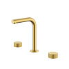 Смеситель для раковины Boheme Stick 152-MG.3 LINEA на 3 отверстия Matt Gold