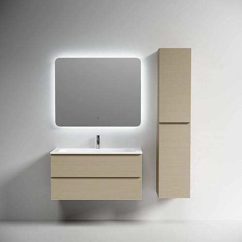 Тумба под раковину SANCOS Folk FL100CP 995х445х500 капучино, подвесная Тумба под раковину SANCOS Folk FL100CP 995х445х500 капучино, подвесная