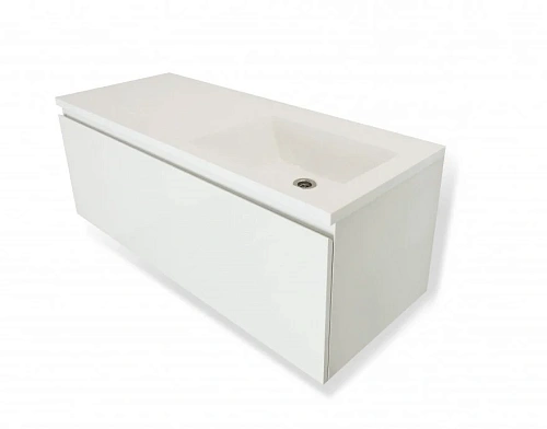 Тумба с раковиной Эстет Dallas Luxe ФР-00002023 1100х482 правая, подвесная 1 ящик Тумба с раковиной Эстет Dallas Luxe ФР-00002023 1100х482 правая, подвесная 1 ящик