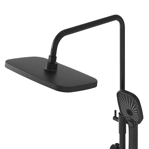 Душевая система GROSSMAN Advans 500.K35.09.210 черный матовый Душевая система GROSSMAN Advans 500.K35.09.210 черный матовый