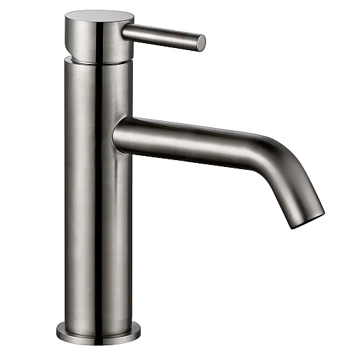 Смеситель для раковины AQUAme Siena AQM 6210GM 82мм, Gun metal AQM6210GM Смеситель для раковины AQUAme Siena AQM 6210GM 82мм, Gun metal AQM6210GM