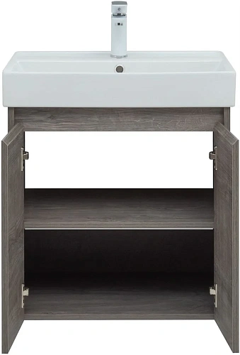 Тумба под раковину Aquanet Nova Lite 60 дуб рошелье (2 дверцы) 00298848 Тумба под раковину Aquanet Nova Lite 60 дуб рошелье (2 дверцы) 00298848