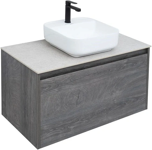 Тумба под раковину Aquanet Nova Lite 90 дуб рошелье (1 ящик) 00242269 Тумба под раковину Aquanet Nova Lite 90 дуб рошелье (1 ящик) 00242269