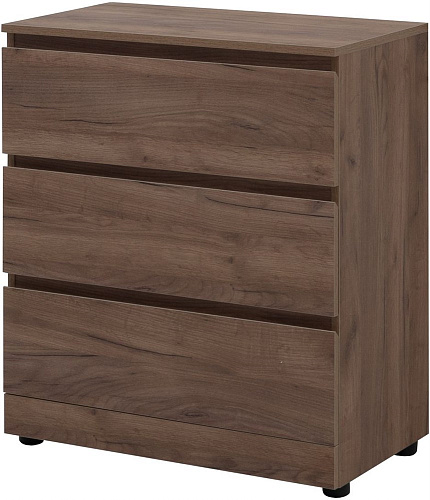 Комод Aquanet Сканди 700x400 Дуб крафт (3 ящика) 00302550 Комод Aquanet Сканди 700x400 Дуб крафт (3 ящика) 00302550