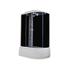 Картинка анонса товара «душевая кабина parly ec1221l 1200x800 профиль белый, стекло тонированное»