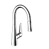Картинка анонса товара «смеситель для кухни hansgrohe 200, eco, с вытяжным душем, 2jet 72817000, хром»