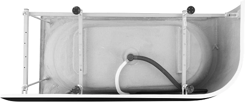 Акриловая ванна Aquanet Family Elegant B 180x80 3806-N-MW-MB Акриловая ванна Aquanet Family Elegant B 180x80 3806-N-MW-MB