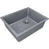 Кухонная мойка Paulmark LUMI 55UNI-SKEW LU55SK-GRM, серый металлик, 555х440 Кухонная мойка Paulmark LUMI 55UNI-SKEW LU55SK-GRM, серый металлик, 555х440