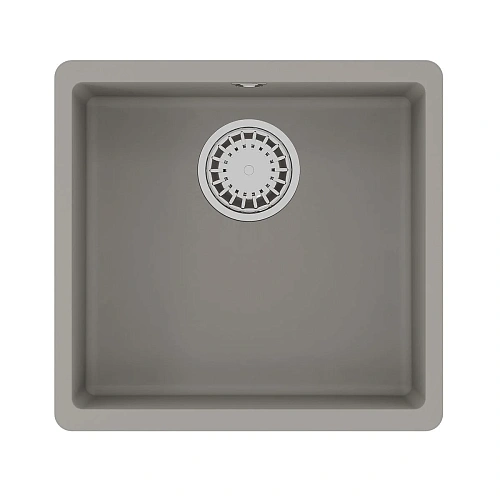 Кухонная мойка Lemark SINARA 440-U встраиваемая снизу из кварцгранита, грей 9910069 Кухонная мойка Lemark SINARA 440-U встраиваемая снизу из кварцгранита, грей 9910069