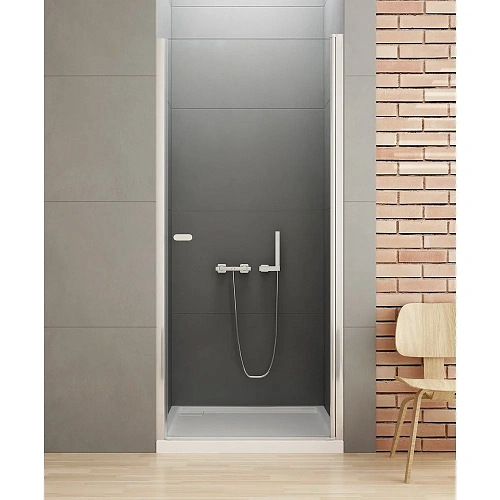 Душевая перегородка NEW TRENDY NEW SOLEO 80x195 D-0120A хром Душевая перегородка NEW TRENDY NEW SOLEO 80x195 D-0120A хром