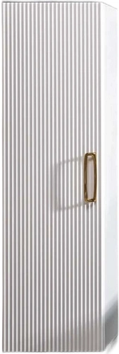 Шкаф-пенал Boheme Linea белый+золото без ножек 845-WG Шкаф-пенал Boheme Linea белый+золото без ножек 845-WG