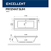 Акриловая ванна EXCELLENT Pryzmat Slim 170x75 LINE золото WAEX.PRY17S.LINE.GL Акриловая ванна EXCELLENT Pryzmat Slim 170x75 LINE золото WAEX.PRY17S.LINE.GL
