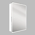 Зеркальный шкаф Style Line Каре 40x80 СС-00002462 универсальнsq с подсветкой, сенсор с диммером Зеркальный шкаф Style Line Каре 40x80 СС-00002462 универсальнsq с подсветкой, сенсор с диммером