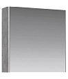 Зеркальный шкаф AQWELLA Mobi 60 см MOB0406+MOB0717BS бетон светлый Зеркальный шкаф AQWELLA Mobi 60 см MOB0406+MOB0717BS бетон светлый