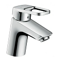 Смеситель для раковины hansgrohe Logis loop со сливным гарнитуром, хром 71150000 Смеситель для раковины hansgrohe Logis loop со сливным гарнитуром, хром 71150000