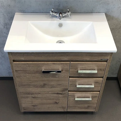 Тумба раковина Comforty Марио-75 00-00004157 дуб темный раковина Quadro 75 Тумба раковина Comforty Марио-75 00-00004157 дуб темный раковина Quadro 75