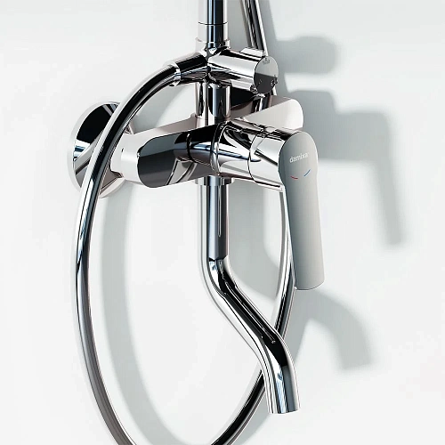 Душевая система Damixa Jupiter 977740000 хром Душевая система Damixa Jupiter 977740000 хром