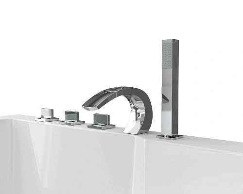 Акриловая ванна GROSSMAN GR-15000-1 (150x150x59) гидромассажная Акриловая ванна GROSSMAN GR-15000-1 (150x150x59) гидромассажная