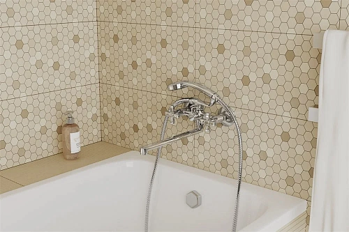 Смеситель для ванны RUSH Bianki (BI7650-51) Смеситель для ванны RUSH Bianki (BI7650-51)