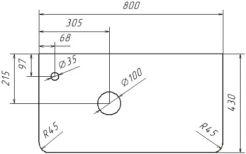 Тумба с раковиной STWORKI Ноттвиль 80 дуб верона, с отверстием под смеситель 414411 Тумба с раковиной STWORKI Ноттвиль 80 дуб верона, с отверстием под смеситель 414411