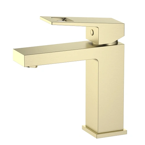 Смеситель для раковины Timo Briana 7161/17F золото матовое Смеситель для раковины Timo Briana 7161/17F золото матовое