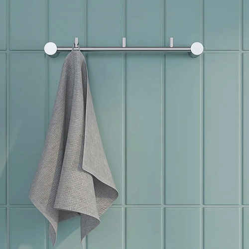 Крючок IDDIS Petite (PETSSS3i41) нержавеющая сталь, хром матовый Крючок IDDIS Petite (PETSSS3i41) нержавеющая сталь, хром матовый