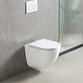 Унитаз подвесной Vincea Bien VT1-51T безободковый, цвет белый, ультратонкое soft-close сиденье Унитаз подвесной Vincea Bien VT1-51T безободковый, цвет белый, ультратонкое soft-close сиденье