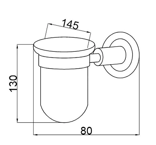 Стакан Boheme MURANO GOLD (шоколад) 10904-CH-G Стакан Boheme MURANO GOLD (шоколад) 10904-CH-G