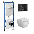 Комплект инсталляции GROSSMAN 900.K31.01.000 с клавишей смыва 700.K31.01.210.210 и унитазом GROSSMAN GR-4411S арт.97.4411S.01.210 Комплект инсталляции GROSSMAN 900.K31.01.000 с клавишей смыва 700.K31.01.210.210 и унитазом GROSSMAN GR-4411S арт.97.4411S.01.210