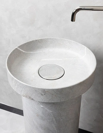 Раковина Boheme Corian 400x130 Amani Grigio 801-GR накладная Раковина Boheme Corian 400x130 Amani Grigio 801-GR накладная