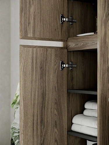 Шкаф-пенал Sancos Libra PLB35ECH дуб чарльстон Шкаф-пенал Sancos Libra PLB35ECH дуб чарльстон