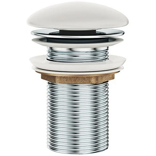 Донный клапан Ravak, без перелива, керамическая накладка белая, X01695 Донный клапан Ravak, без перелива, керамическая накладка белая, X01695