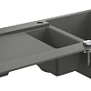 Кухонная мойка GROHE K500 с 1,5 чашей, 1000 x 500 мм, серый гранит (31646AT0) Кухонная мойка GROHE K500 с 1,5 чашей, 1000 x 500 мм, серый гранит (31646AT0)