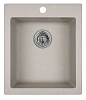 Кухонная мойка Granula 4201, БАЗАЛЬТ, кварц 415х490