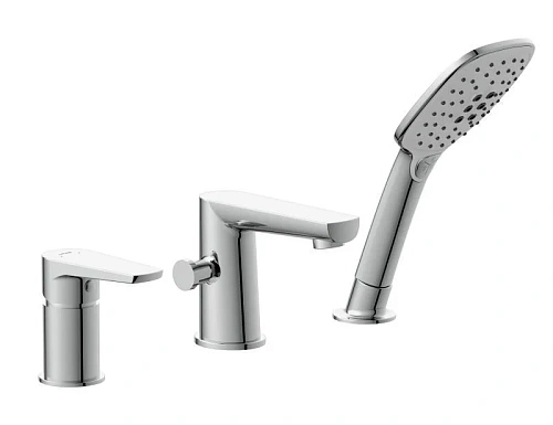 Смеситель на борт ванны Cersanit MODUO (A64100) однорычажный 64100 Смеситель на борт ванны Cersanit MODUO (A64100) однорычажный 64100