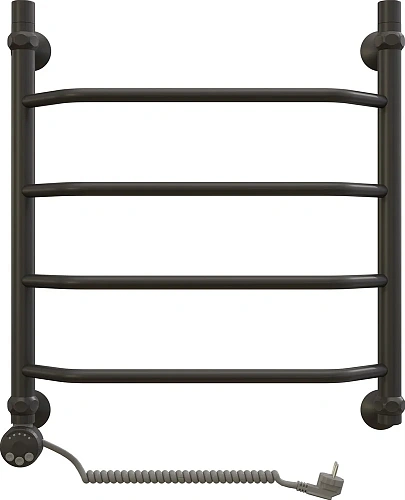 Полотенцесушитель электрический EWRIKA Сафо T 60х50 L, чёрный матовый 465674 Полотенцесушитель электрический EWRIKA Сафо T 60х50 L, чёрный матовый 465674