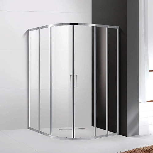 Душевой уголок CEZARES MOLVENO-R-22-90+30-C-Cr-IV 120x120см стекло прозрачное, профиль хром Душевой уголок CEZARES MOLVENO-R-22-90+30-C-Cr-IV 120x120см стекло прозрачное, профиль хром