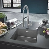 Кухонная мойка GROHE K700U с одной чашей, 533 x 457 мм, серый гранит (31654AT0) Кухонная мойка GROHE K700U с одной чашей, 533 x 457 мм, серый гранит (31654AT0)