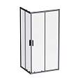 Душевой уголок AM.PM Gem W90G-403-100280-BT 100x80 черный матовый, стекло прозрачное Душевой уголок AM.PM Gem W90G-403-100280-BT 100x80 черный матовый, стекло прозрачное