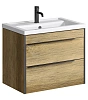 Тумба под раковину AQWELLA Fargo 70см FRG0107DB подвесная, дуб балтийский