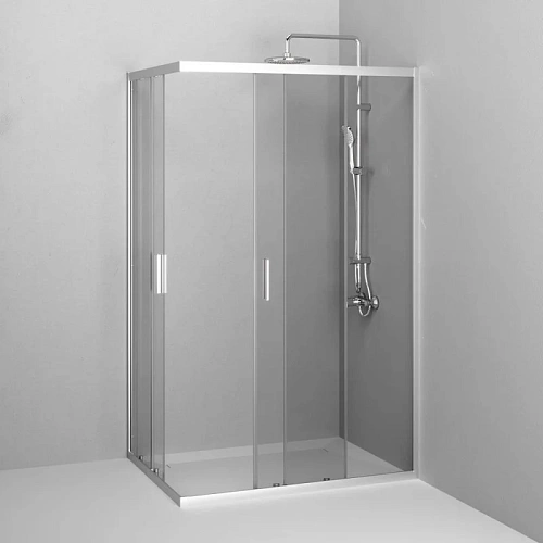 Душевой уголок AM.PM Gem W90G-403-120290-MT 120x90 хром матовый, стекло прозрачное Душевой уголок AM.PM Gem W90G-403-120290-MT 120x90 хром матовый, стекло прозрачное